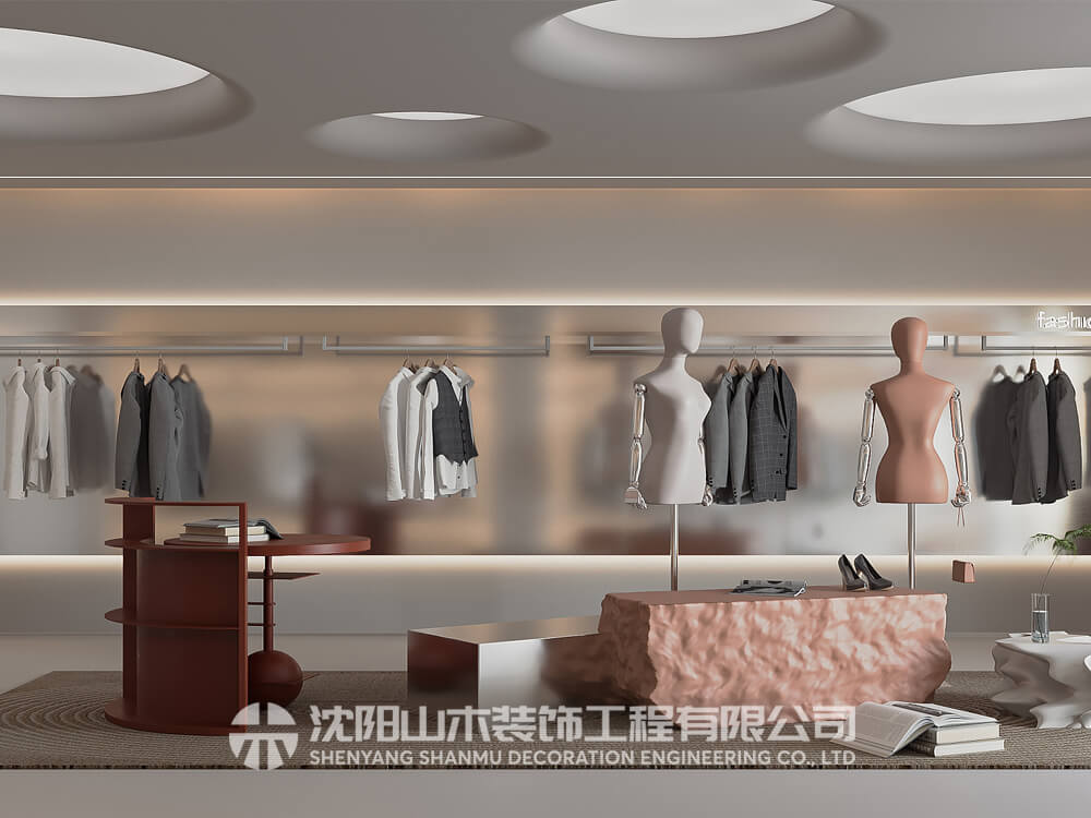 哈爾濱服裝店裝修設計